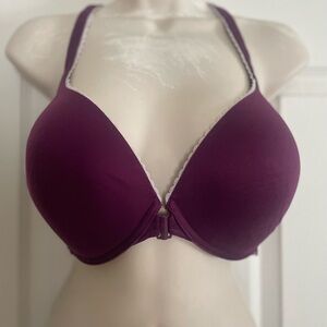 Victoria's Secret Deep Purple Racerback Bra 38DD